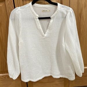 Marine Layer banded color top size M
